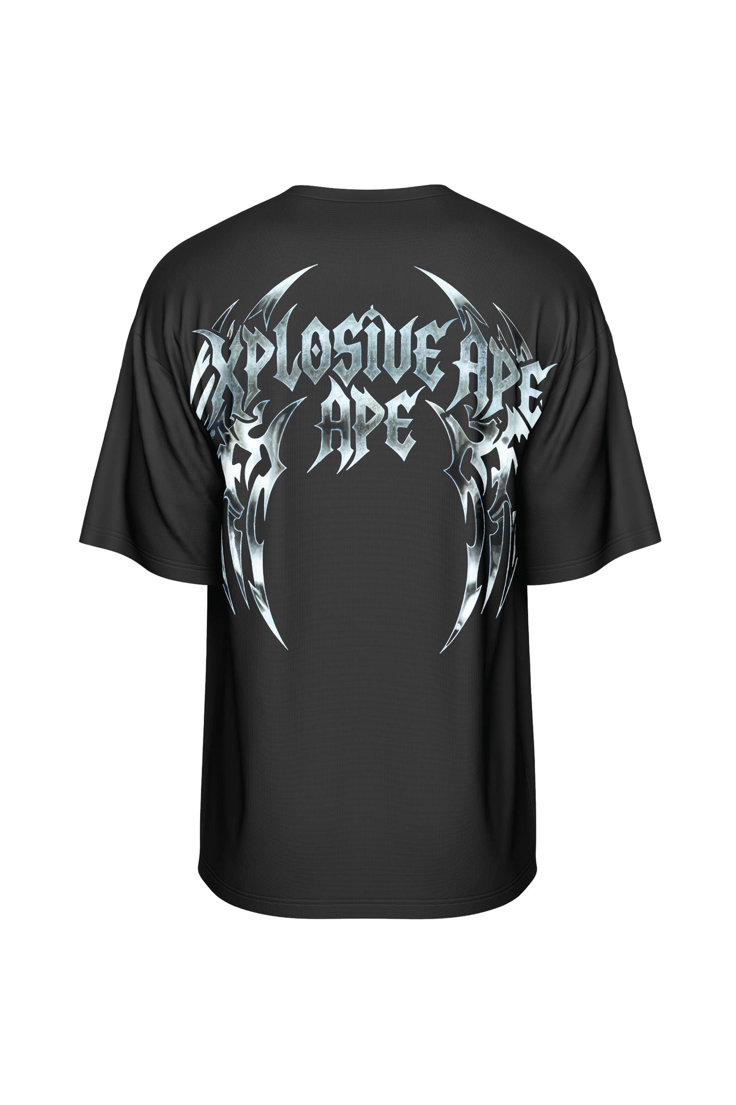 XAPE Chromeblade Wings Oversized Tee - Black