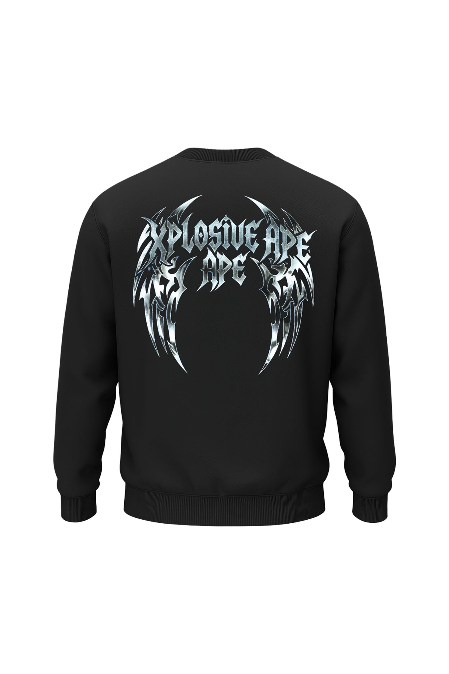 XAPE Chromeblade Wings Sweatshirt - Black