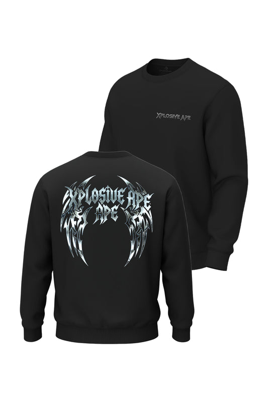 XAPE Chromeblade Wings Sweatshirt - Black