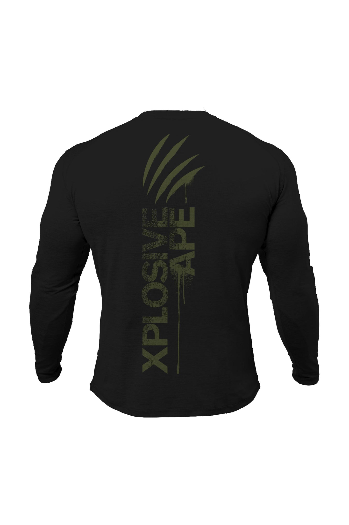 XAPE Claw V2 Long Sleeve Tee - Black