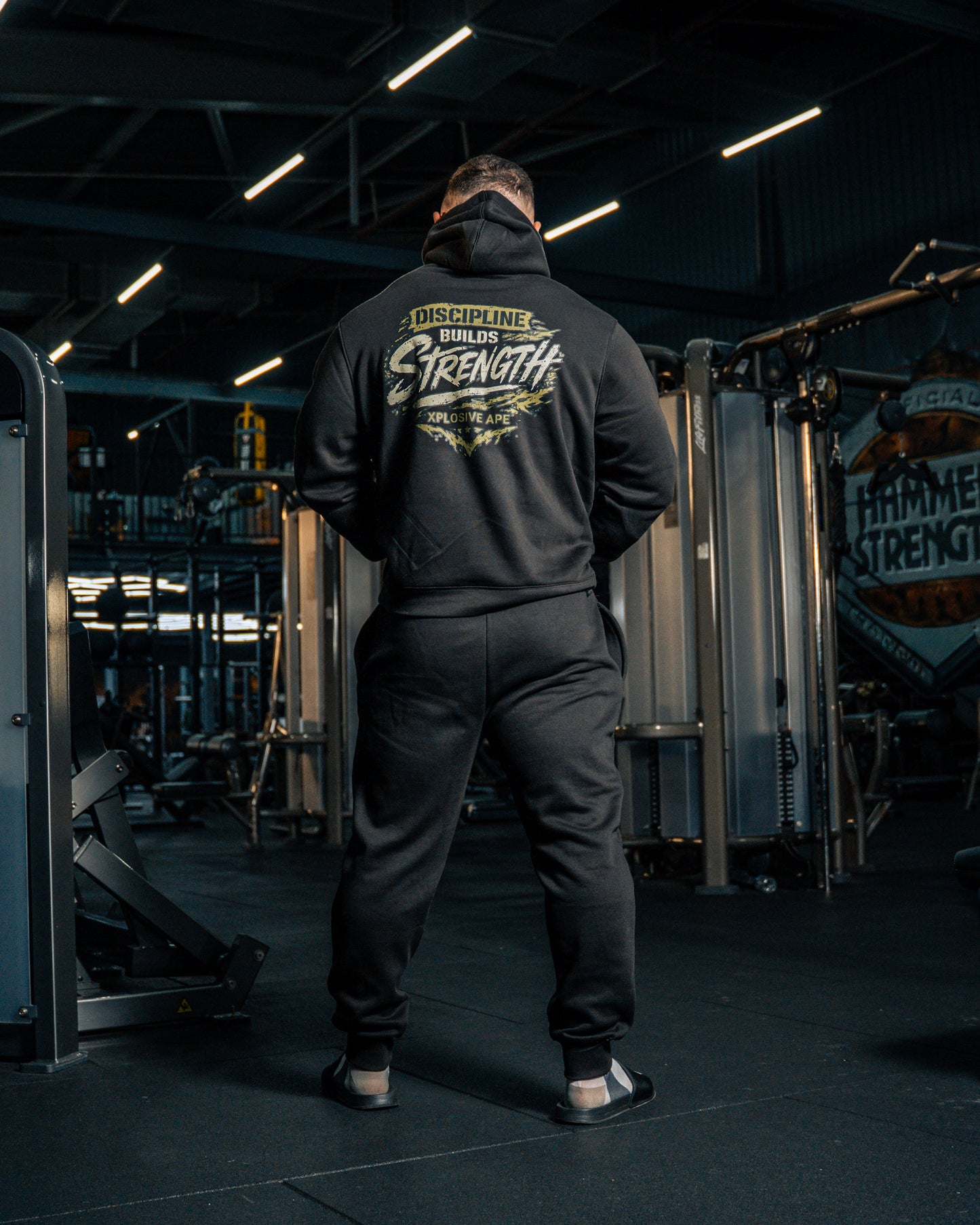 XAPE Discipline Hoodie - Black