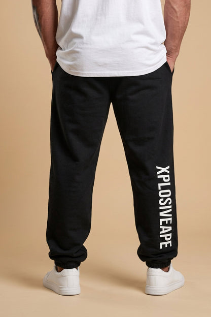 XAPE Division Oversized Joggers - Black