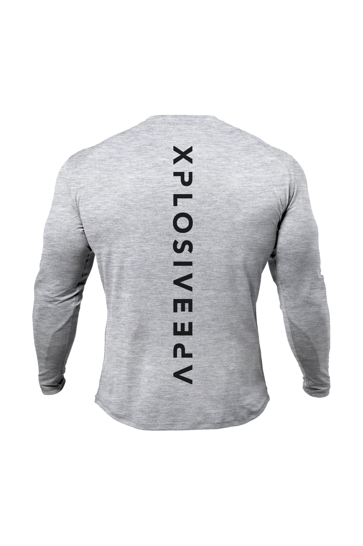 XAPE Futuristic V2 Long Sleeve Tee - Sports Grey