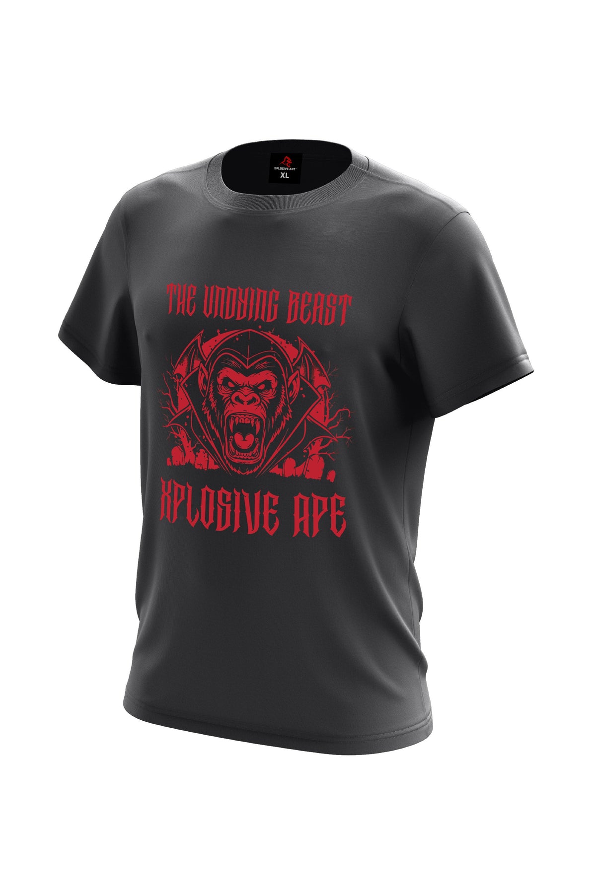XAPE Vampire Ape Tee - Charcoal