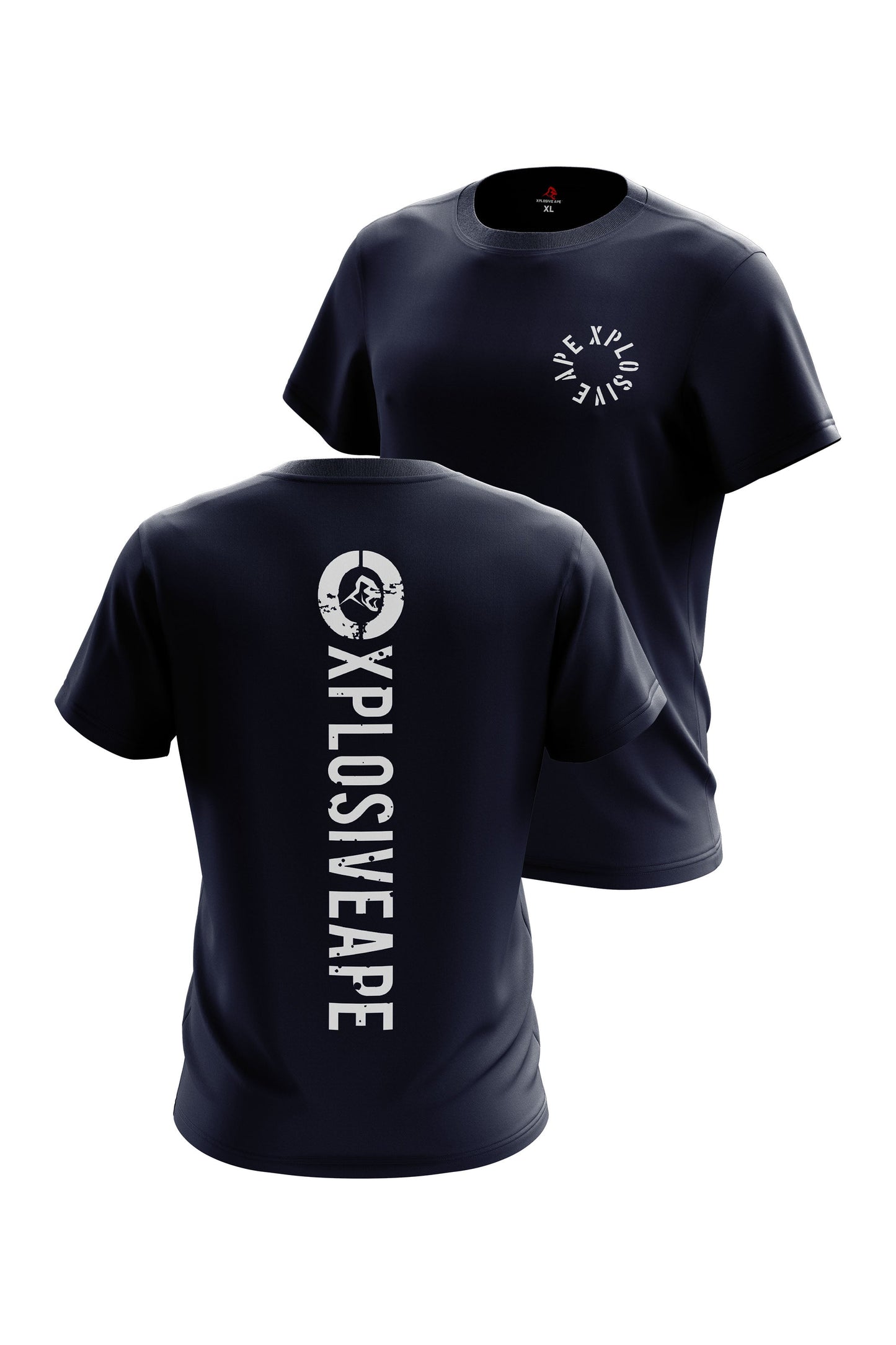 XAPE Impact Tee - Navy
