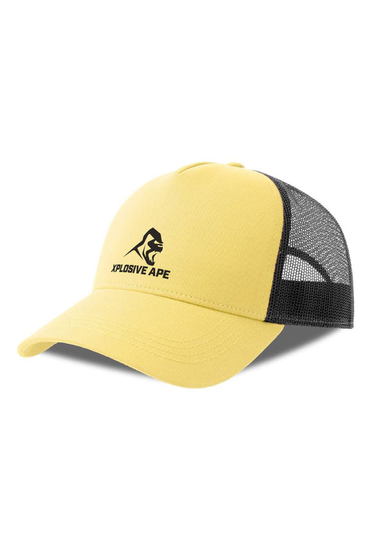 XAPE Classic Trucker Cap - Lemonade/Black