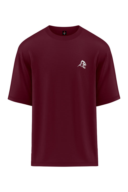 XAPE Origin Oversized Tee - Burgundy