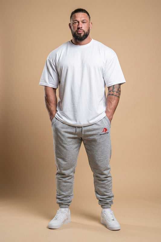 XAPE Original Logo V3 Joggers - Ash Grey