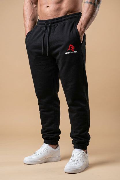XAPE Original Logo Joggers - Black