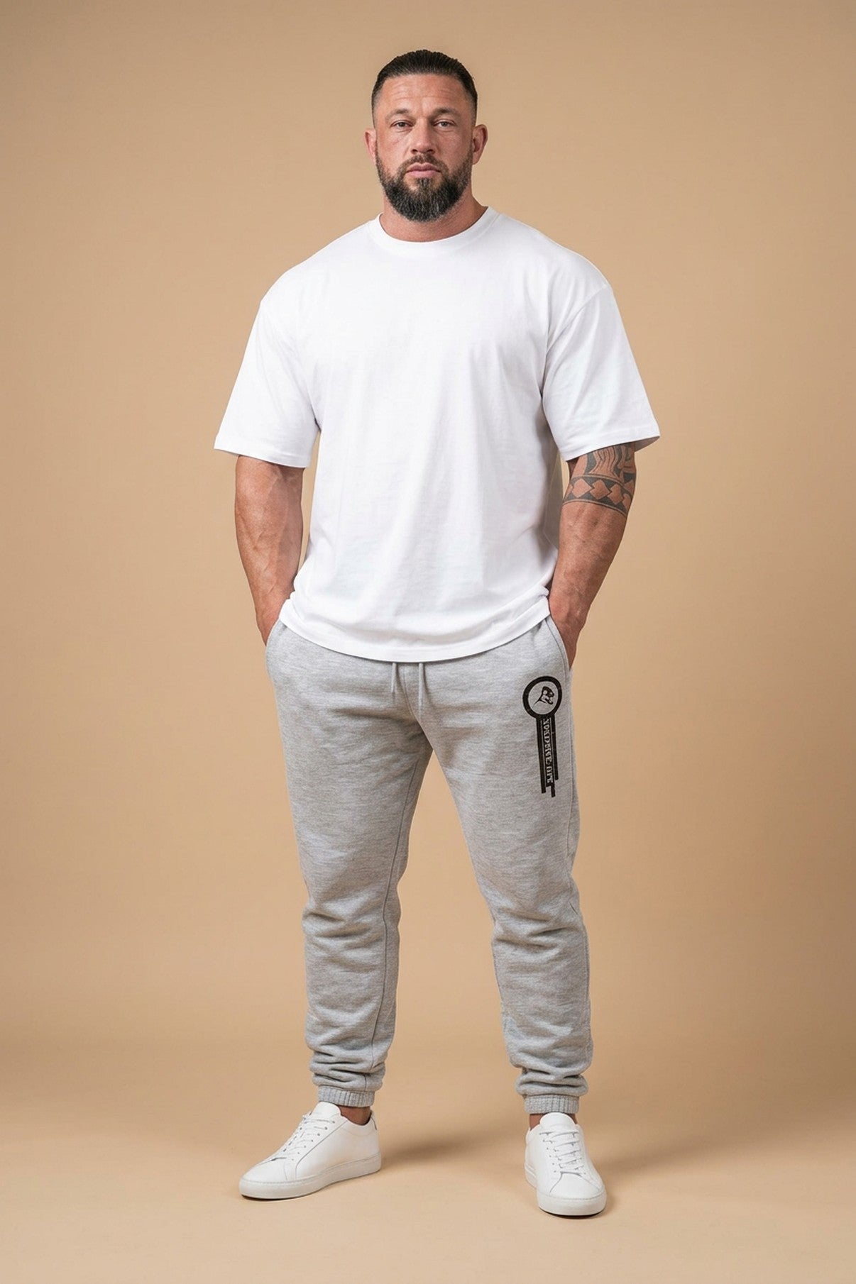 XAPE Panelled V3 Joggers - Ash Grey