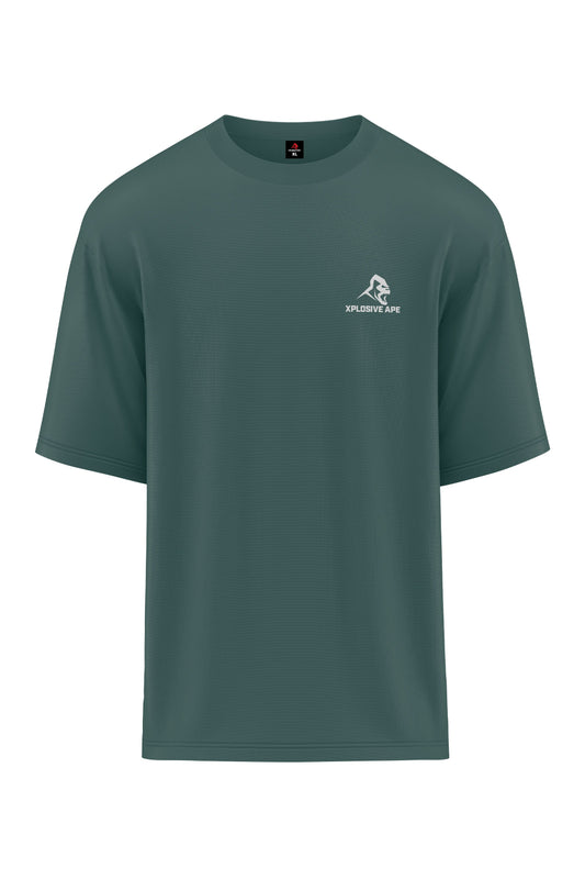 XAPE Primal Oversized Tee - Pine Green