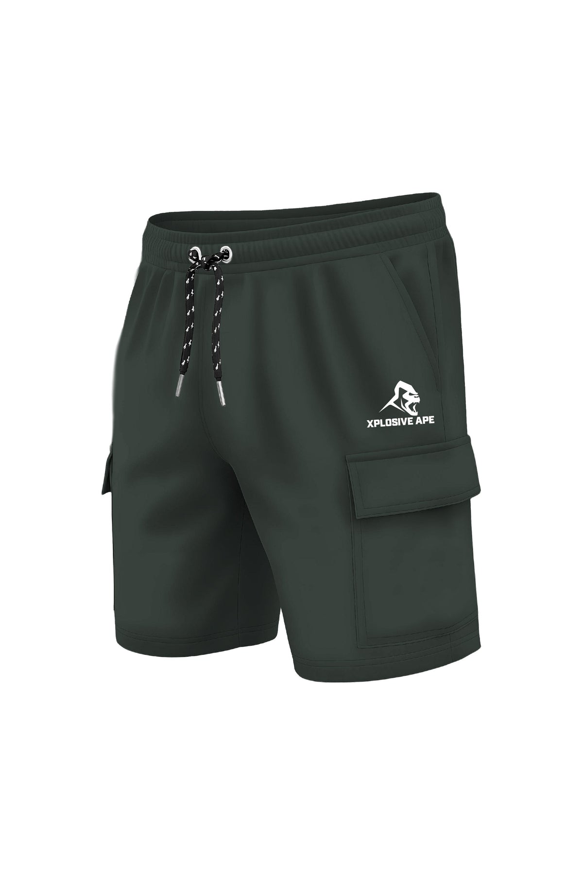 XAPE Prime  Cargo Shorts - Dark Green