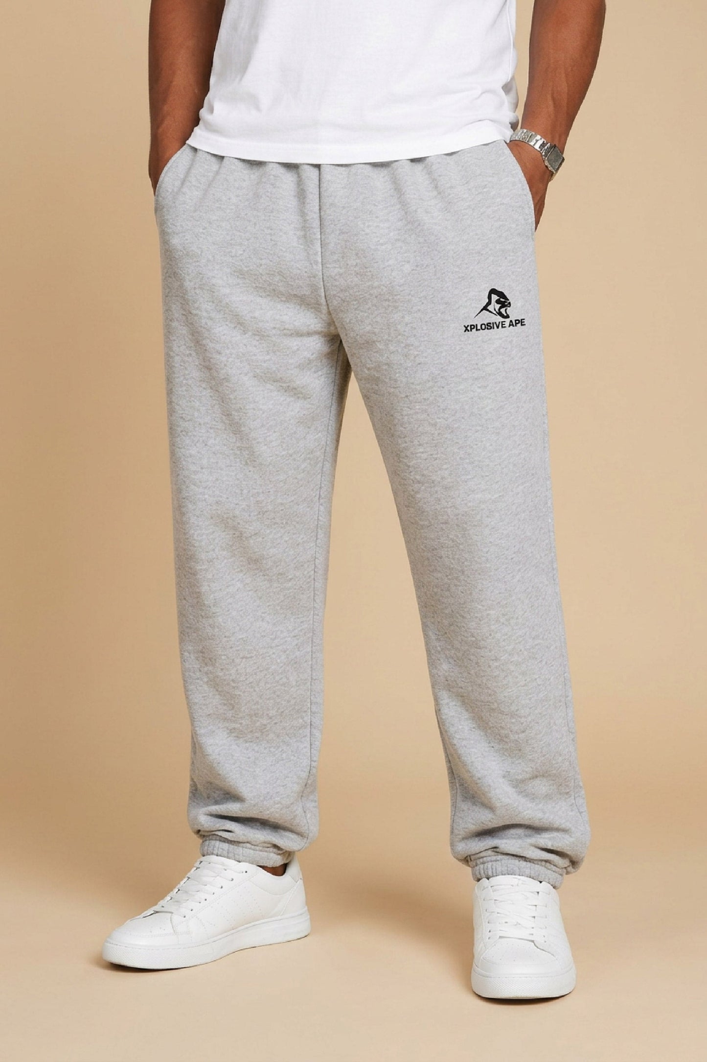 XAPE Rampage Oversized Joggers - Ash Grey