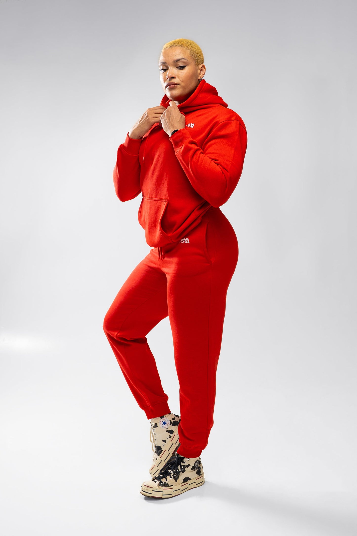 XAPE Core Logo Hoodie - Red