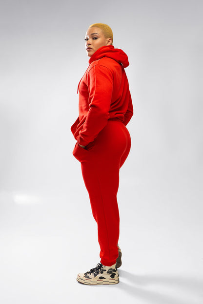 XAPE Core Logo Hoodie - Red