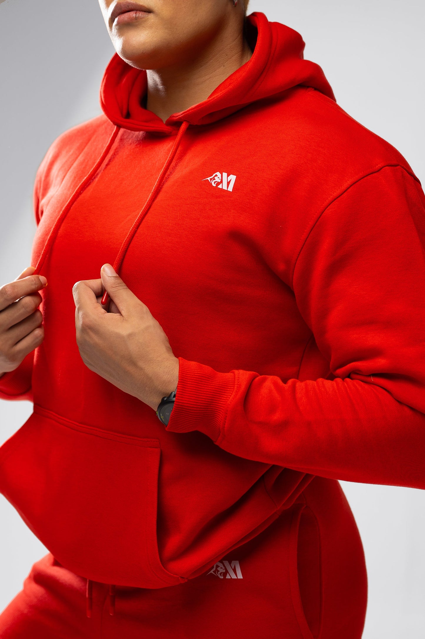 XAPE Core Logo Hoodie - Red