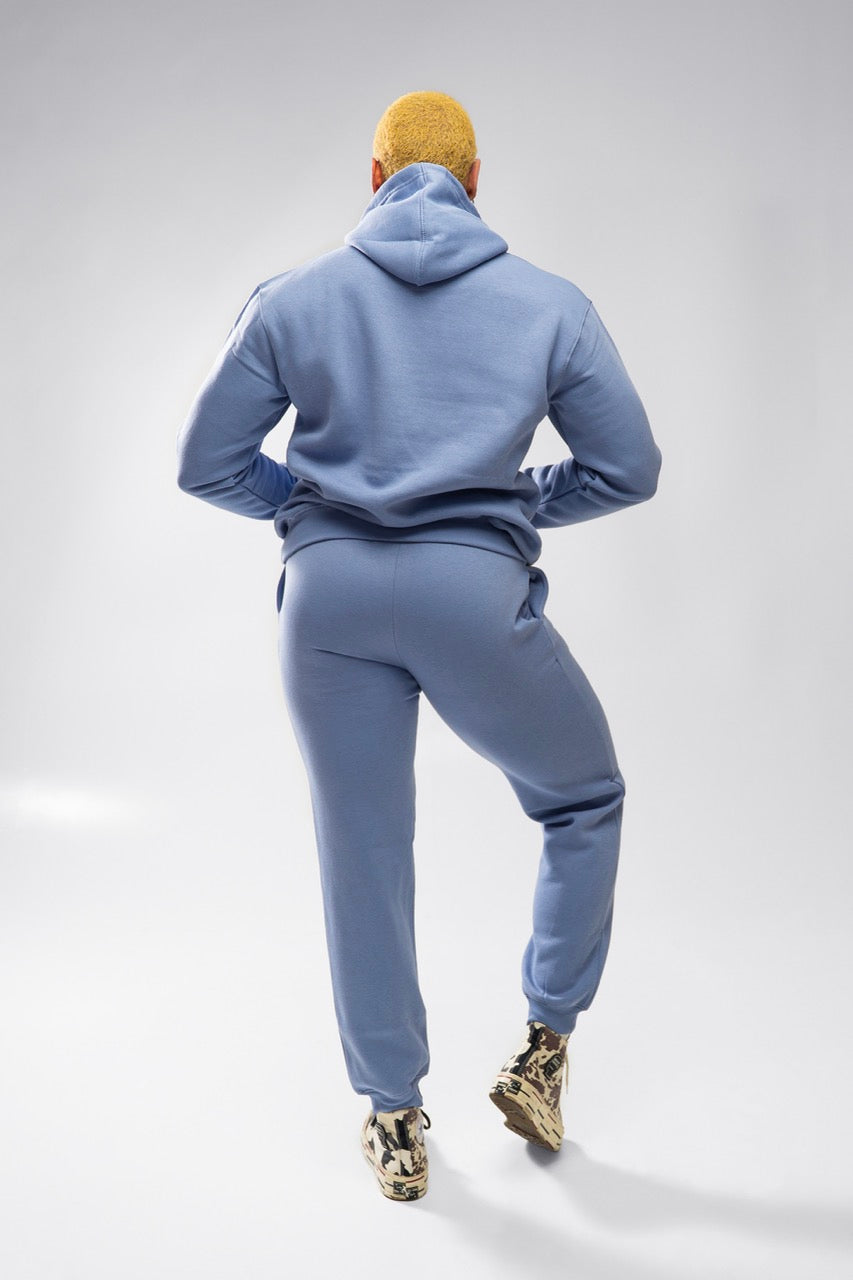 XAPE Core Logo Hoodie - Slate Blue