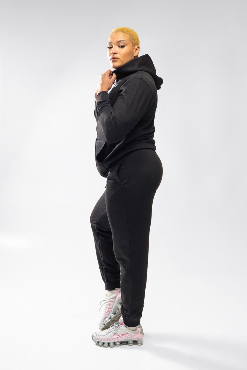 XAPE Core Logo Zip Hoodie - Black