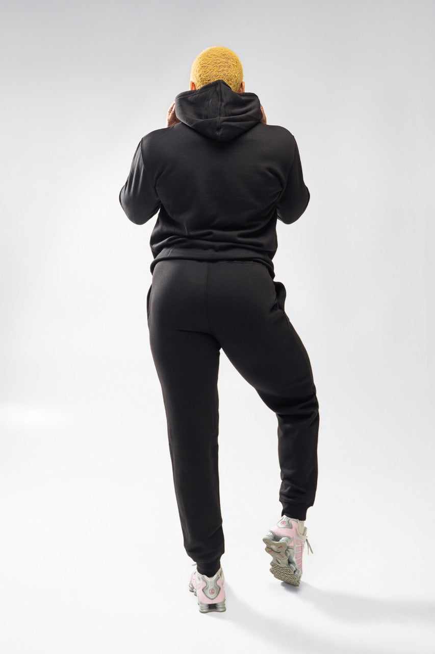 XAPE Core Logo Zip Hoodie - Black