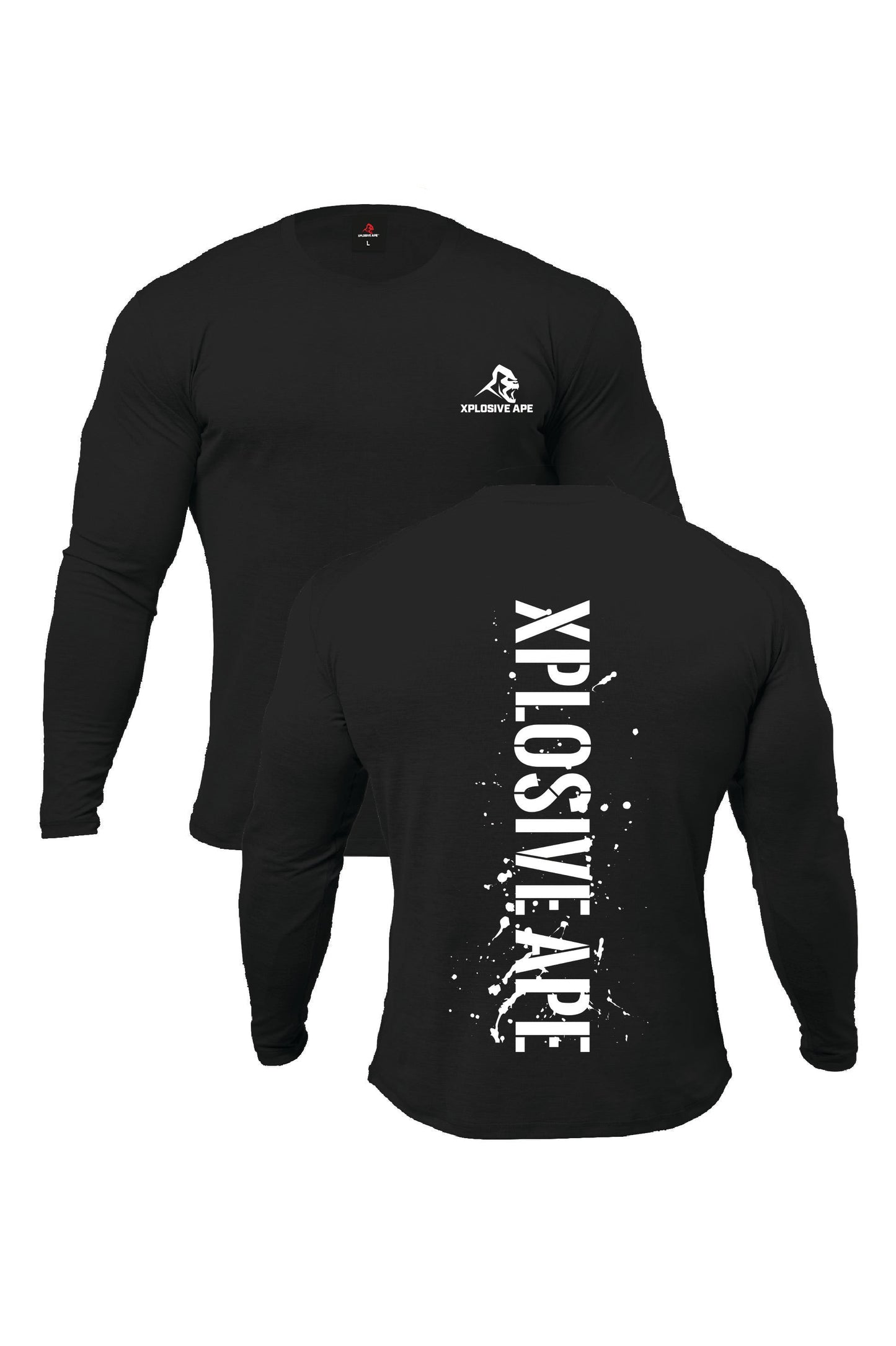 XAPE Smackdown V2 Long Sleeve Tee - Black