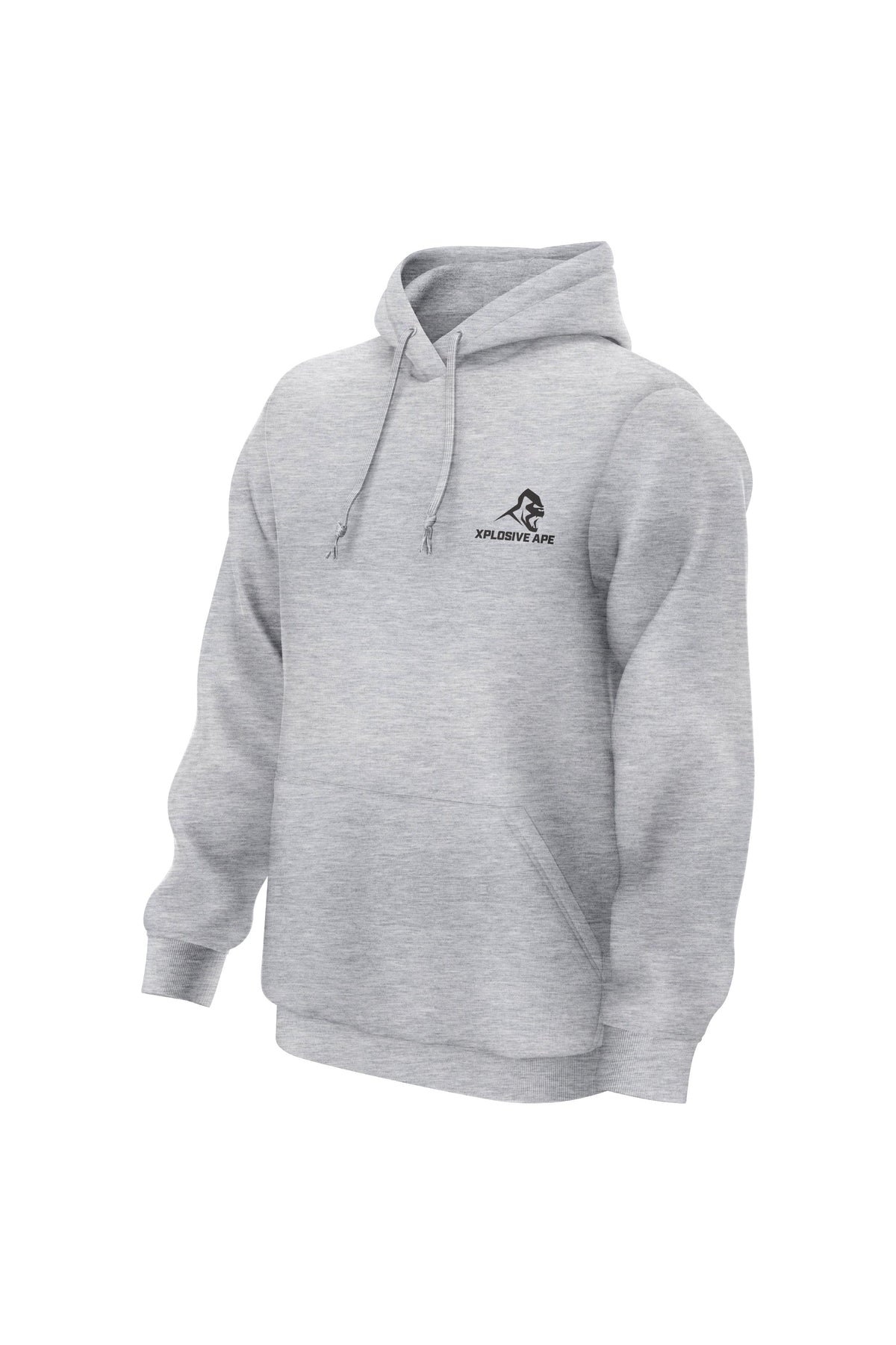 XAPE Splatter V2 String Hoodie - Sports Grey