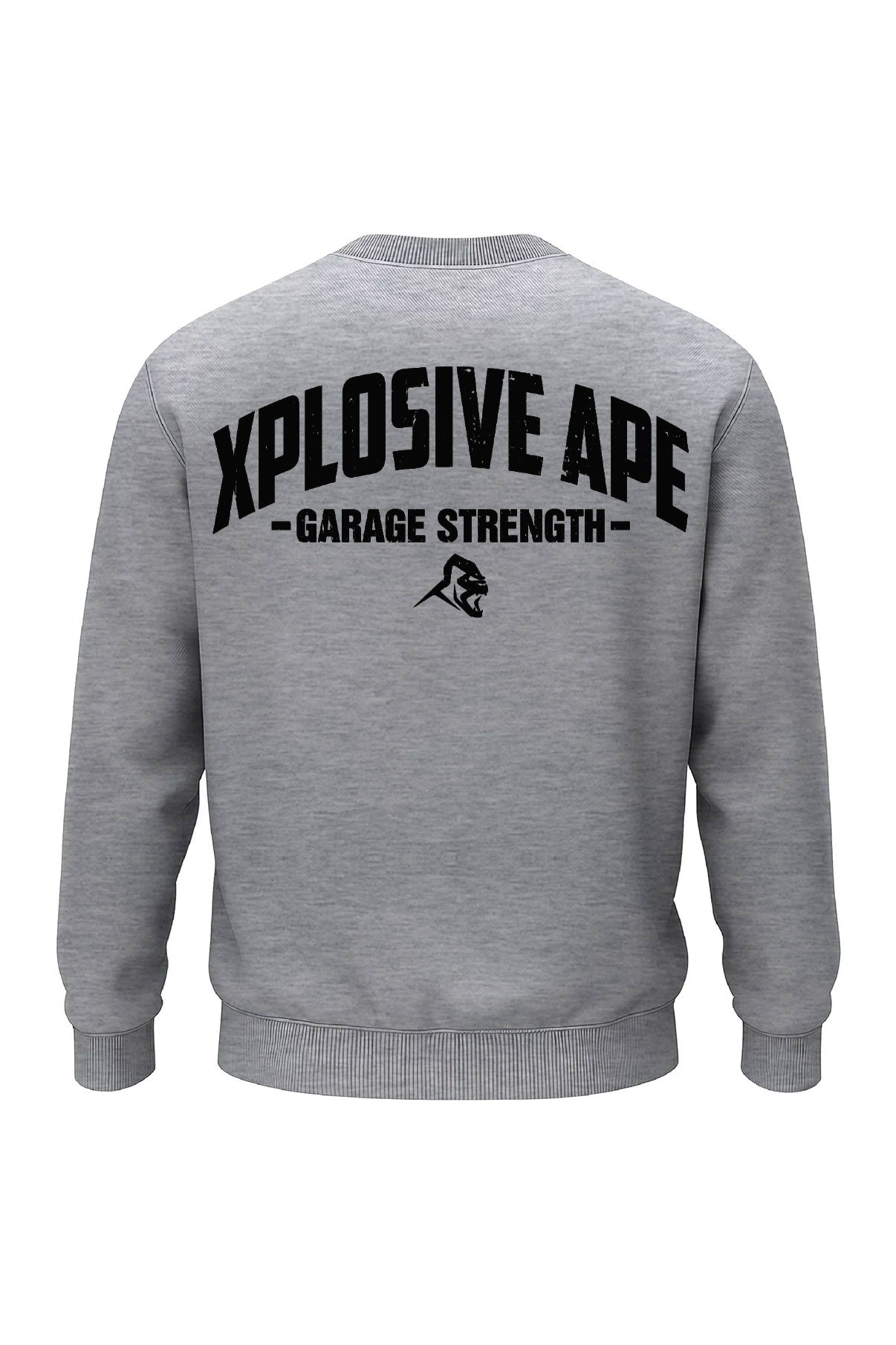 XAPE Garage Strength V2 Sweatshirt - Sports Grey