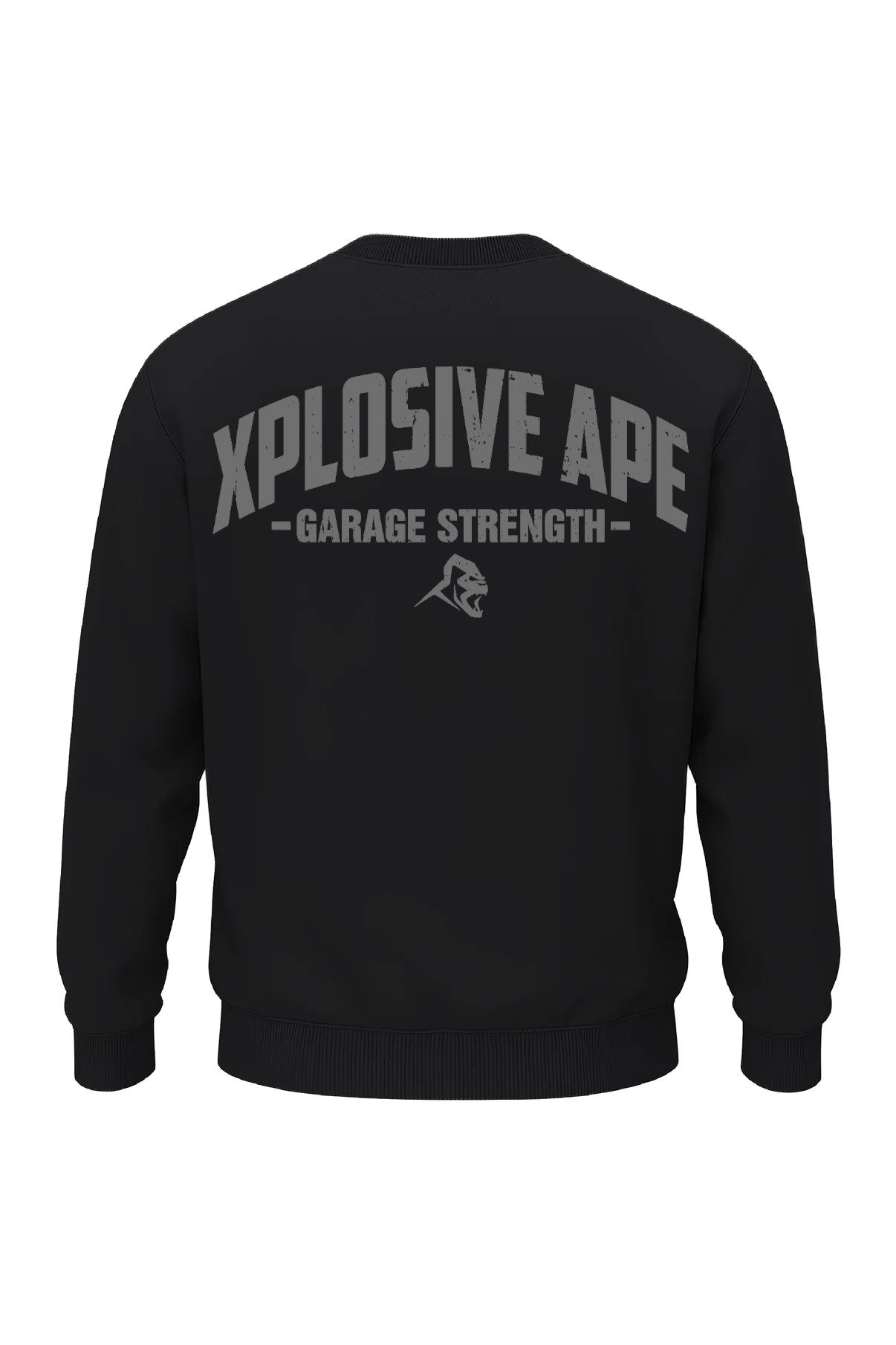 XAPE Garage Strength V2 Sweatshirt - Black