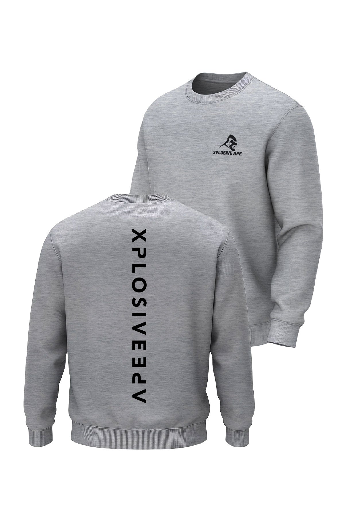 XAPE Futuristic V2 Sweatshirt - Sports Grey