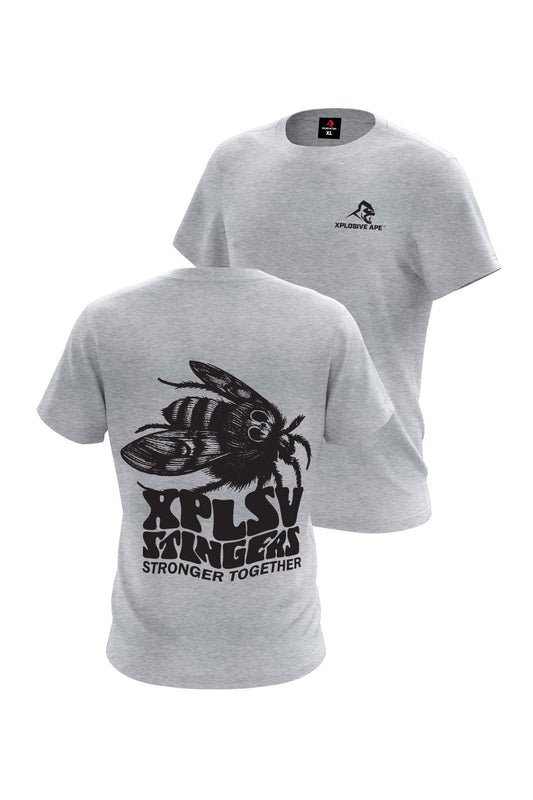 XAPE Stingers Tee - Sports Grey