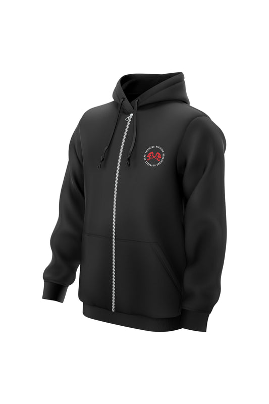 XAPE Training Division Zip Hoodie - Black