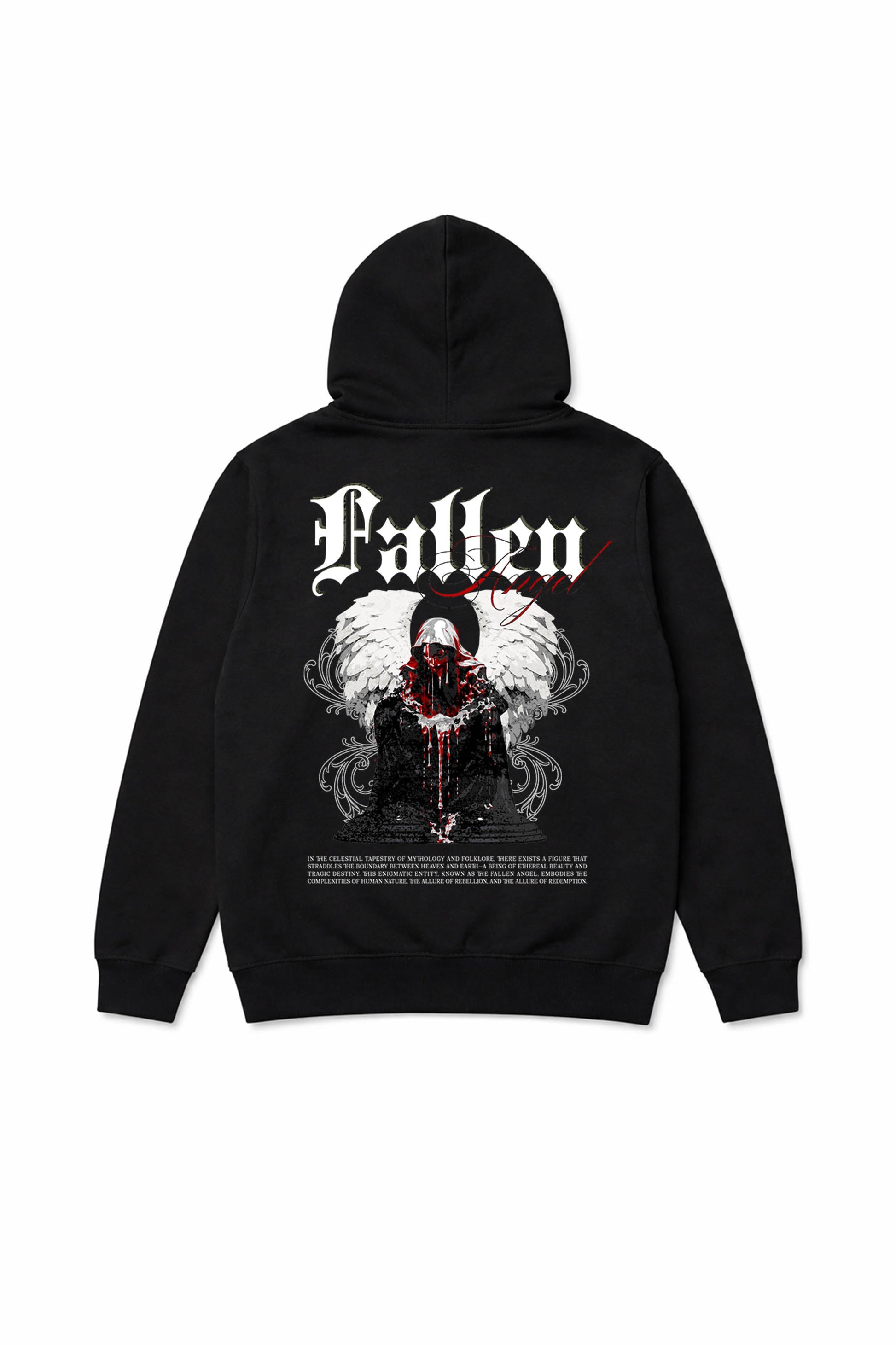 US Angel V2 Hoodie - Black