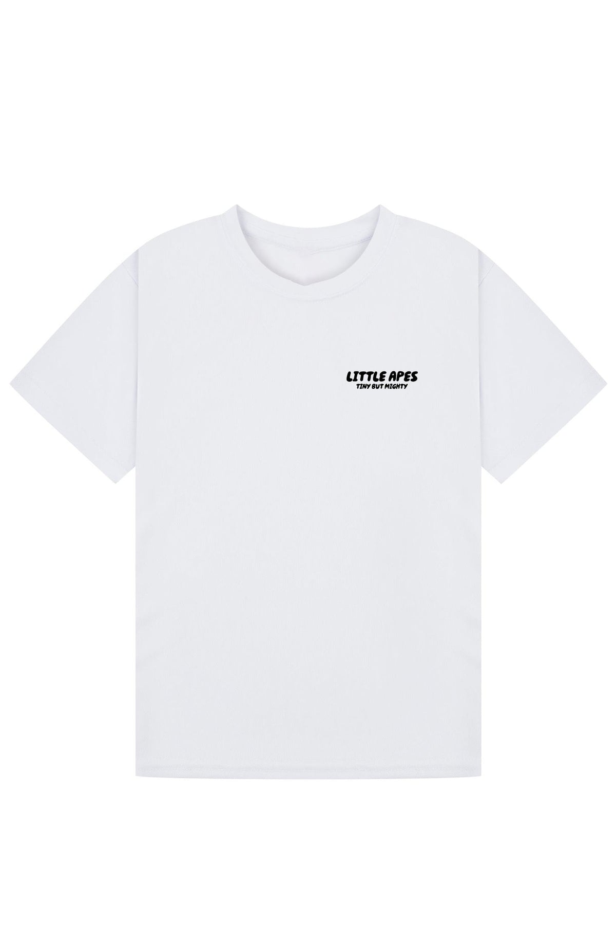 Little Apes Tiny But Mighty Tee - White