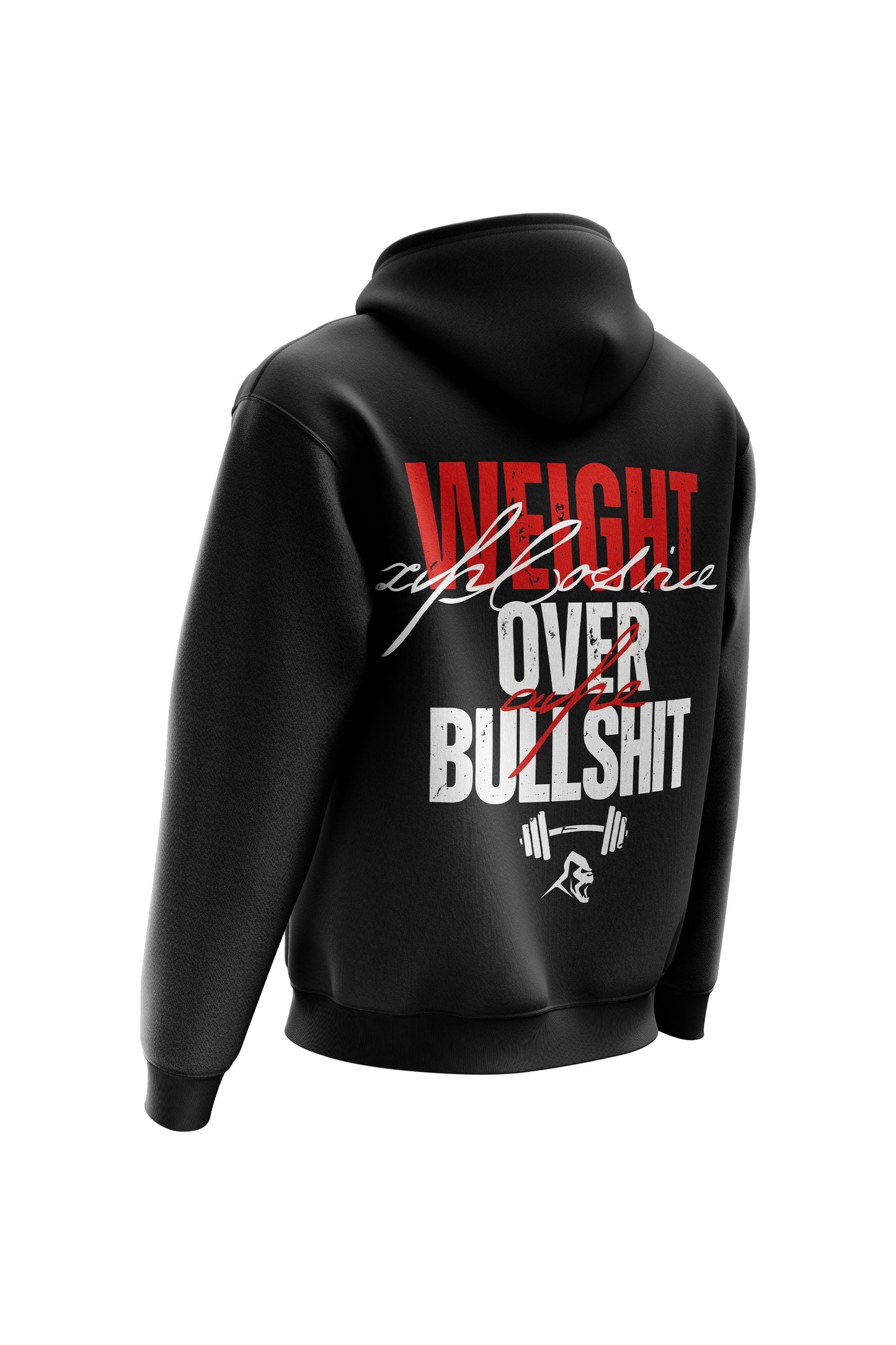 XAPE Weight Over BS Hoodie - Black