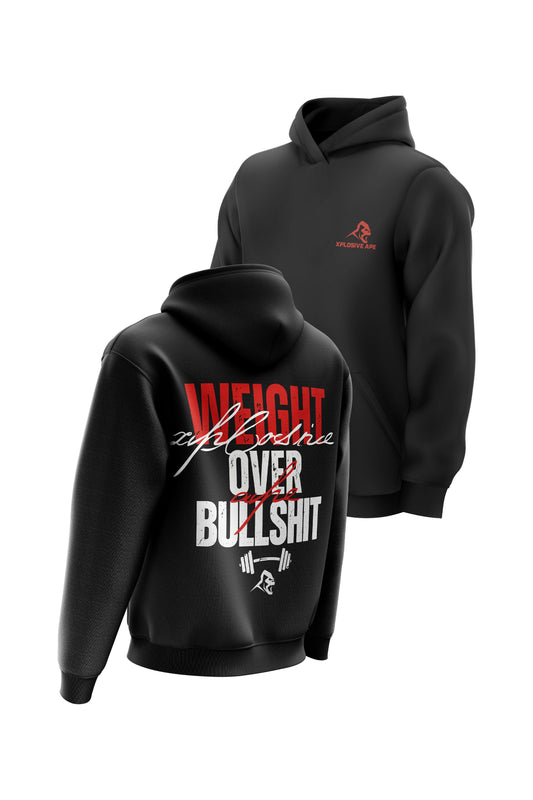 XAPE Weight Over BS Hoodie - Black