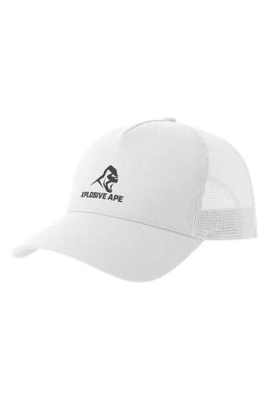 XAPE Classic Trucker Cap - White/White
