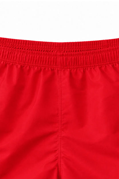 XAPE Classic Logo Mesh Shorts - Red