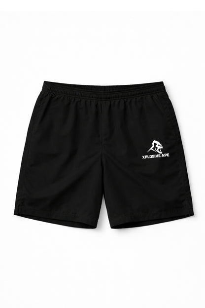 XAPE Classic Logo Mesh Shorts - Black