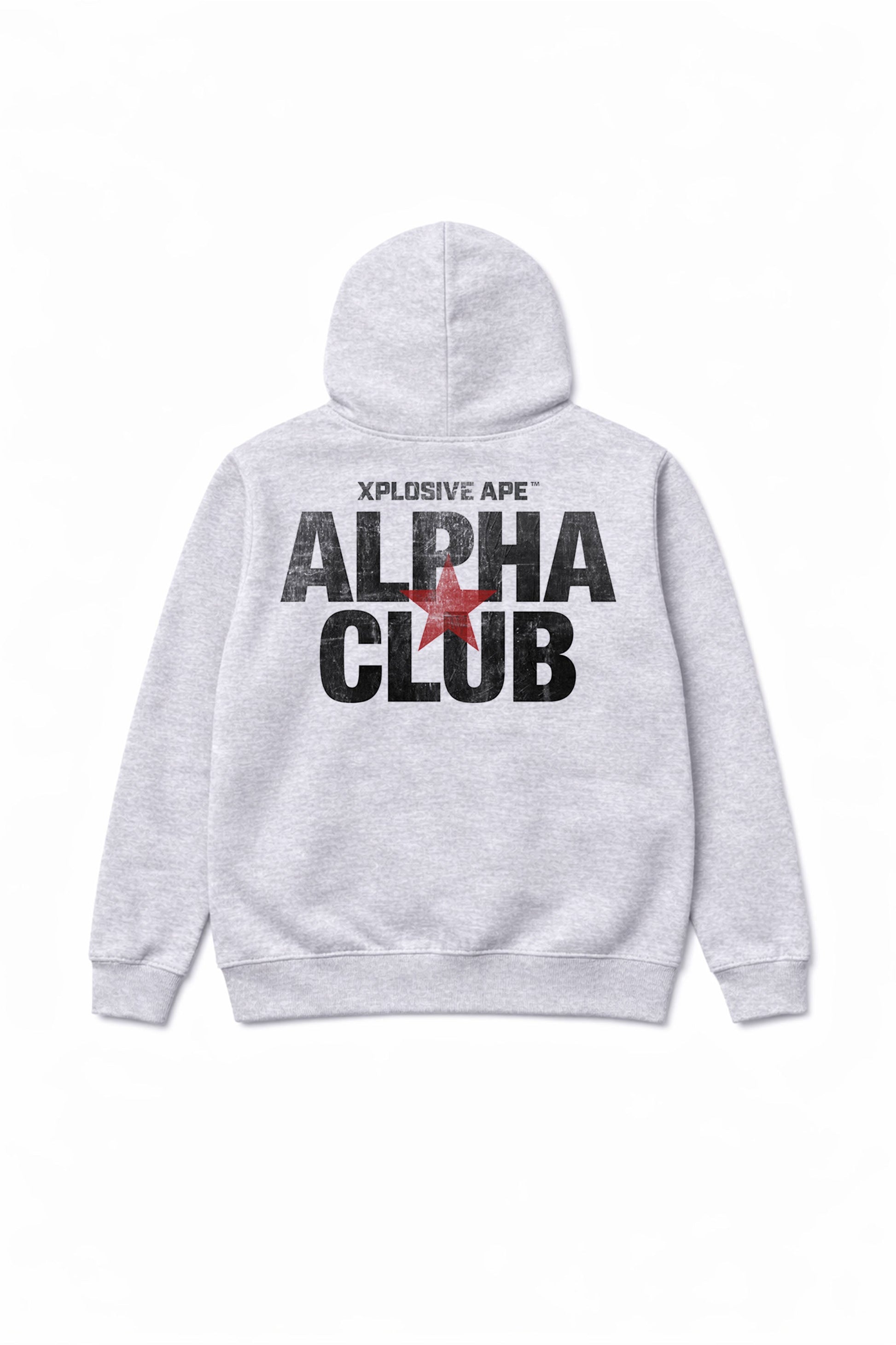 XAPE Alpha Club Hoodie - Heather Grey