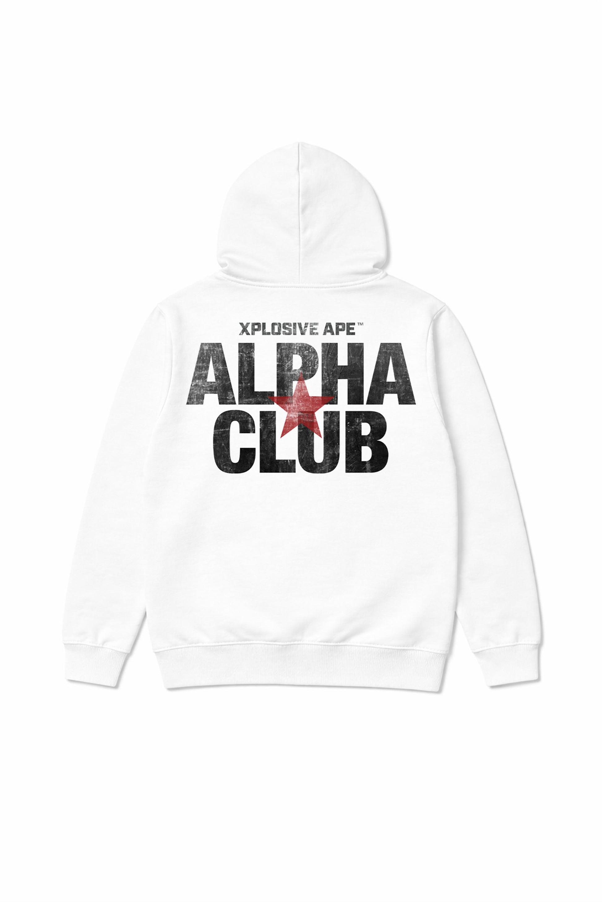 XAPE Alpha Club Hoodie - White