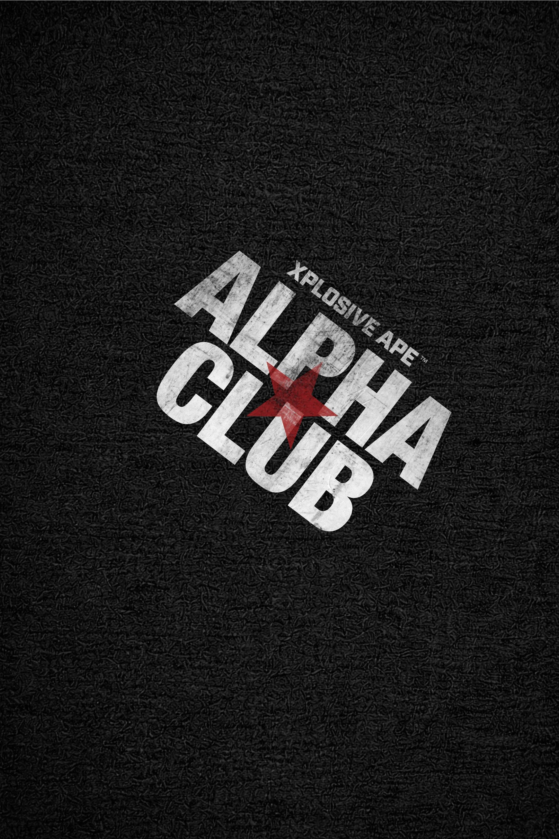 XAPE Alpha Club Tee - Black