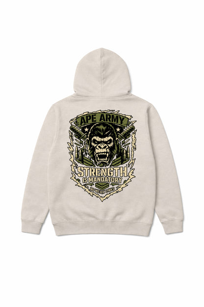 XAPE Army Hoodie - Stone