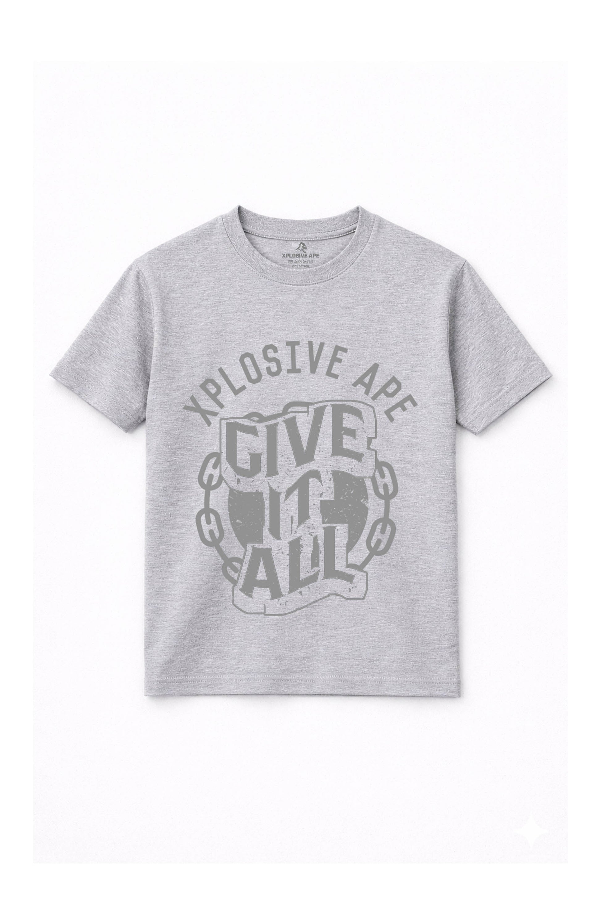 XAPE Ball & Chain Tee - Sports Grey