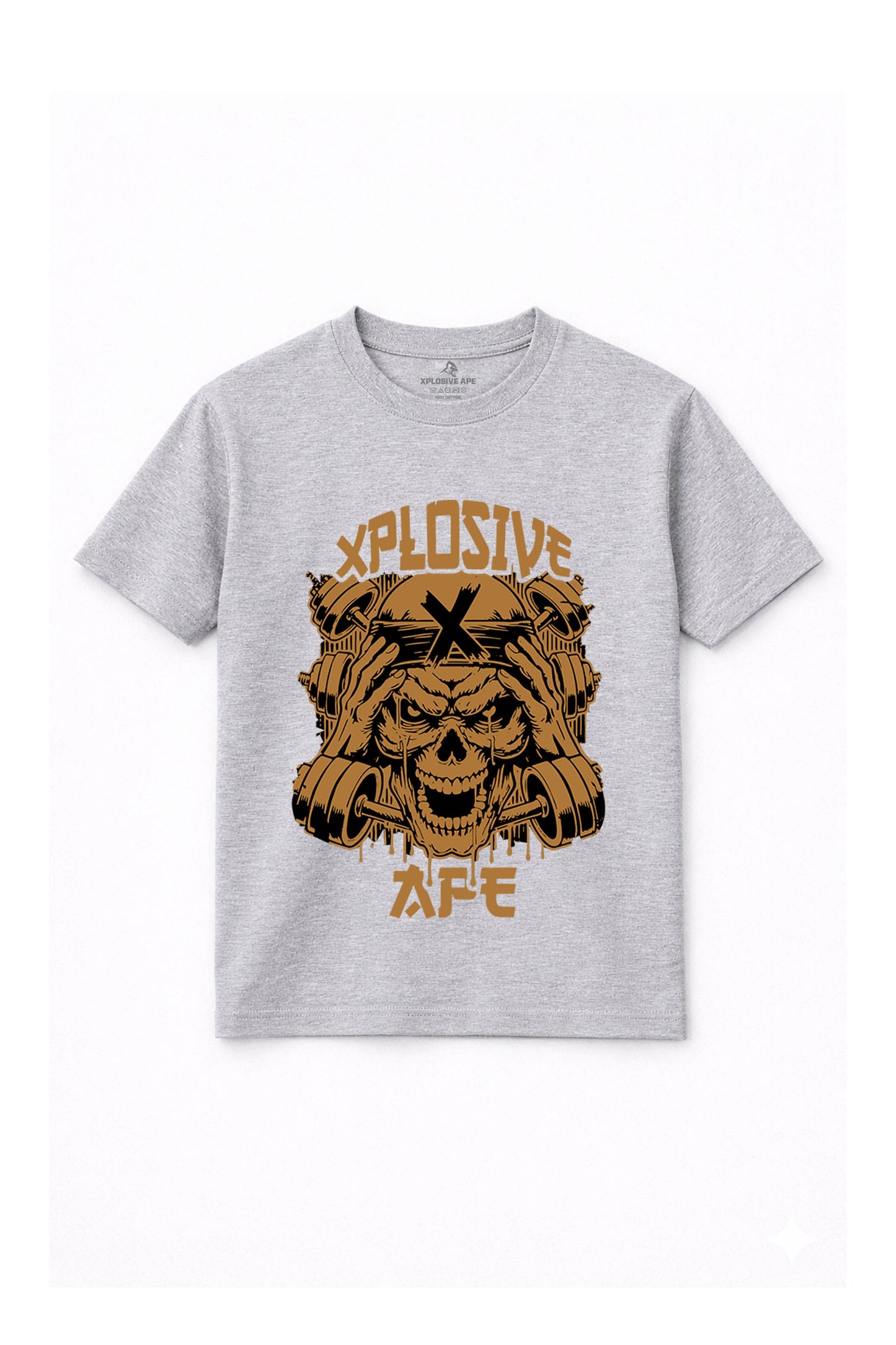 XAPE Brain Food Tee - Sports Grey