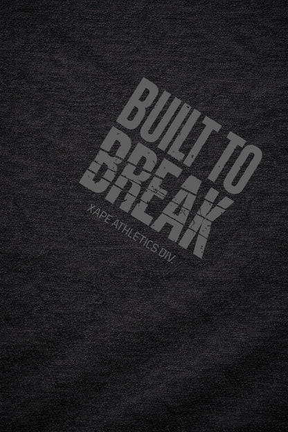 XAPE Built To Break String Hoodie - Black