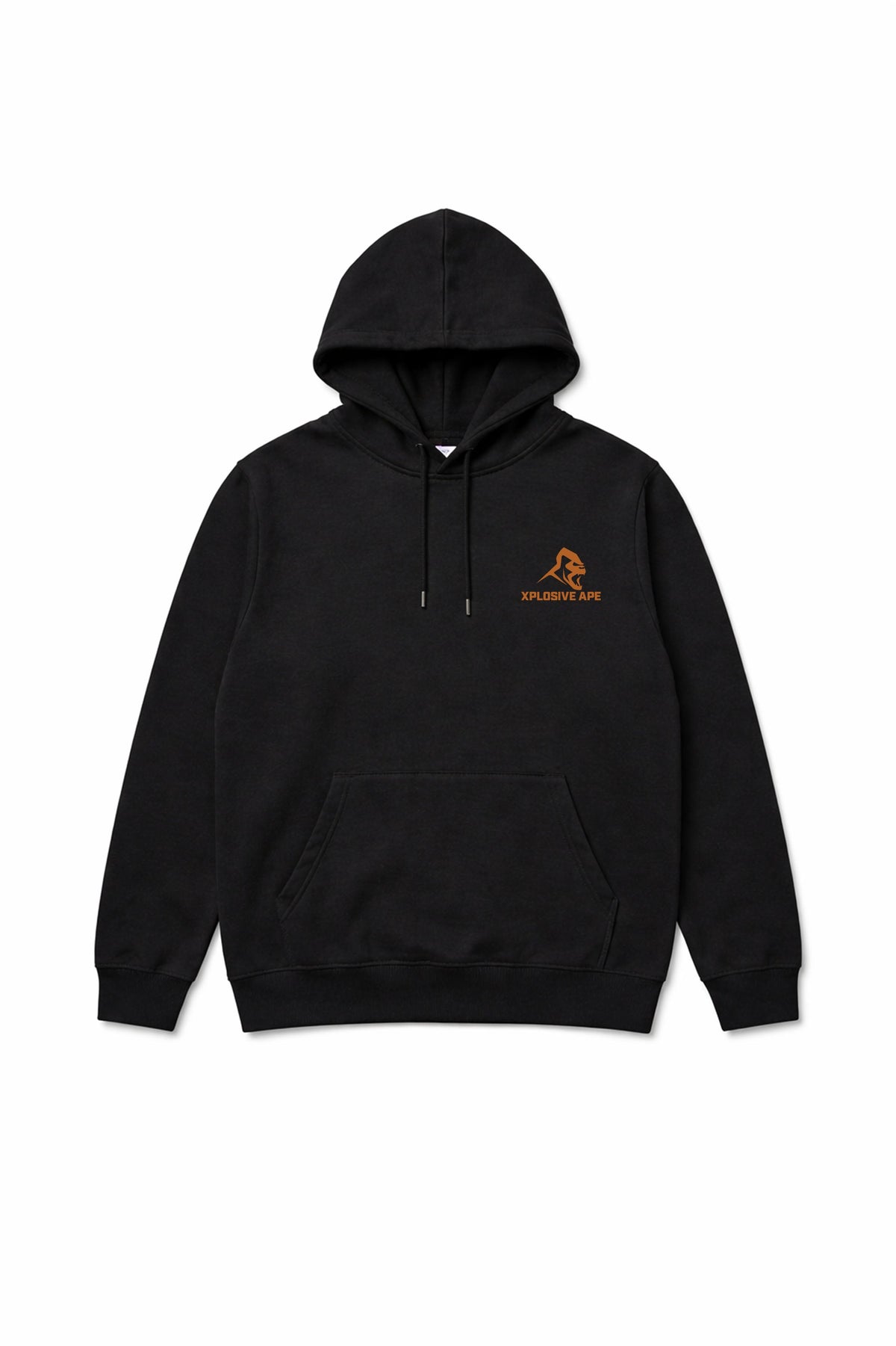 XAPE Born Hard V2 String Hoodie - Black