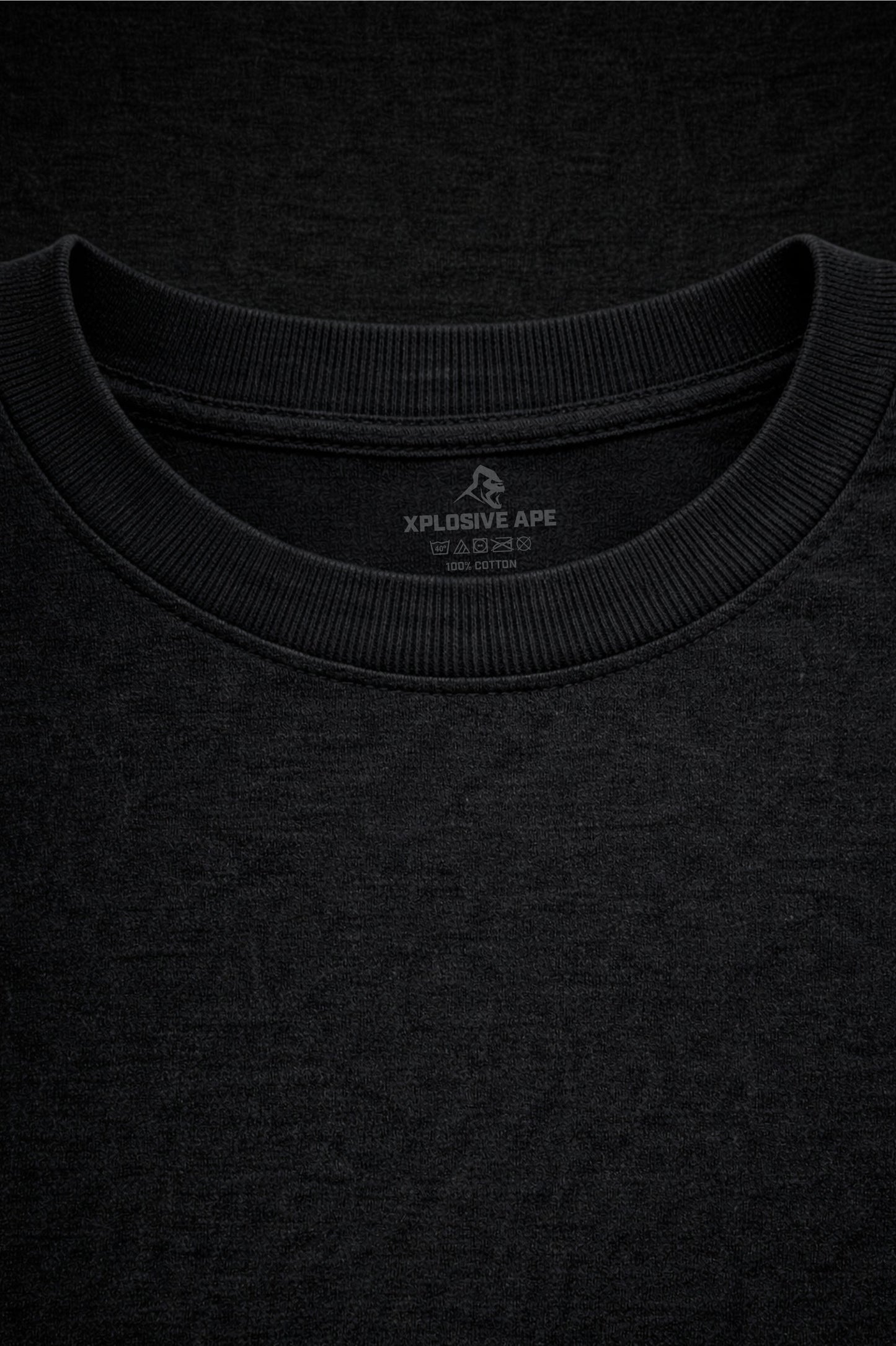 XAPE Born Hard V2 Tee - Black