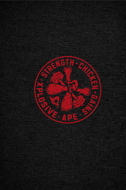 XAPE Chicken Shop Badge Tee - Black