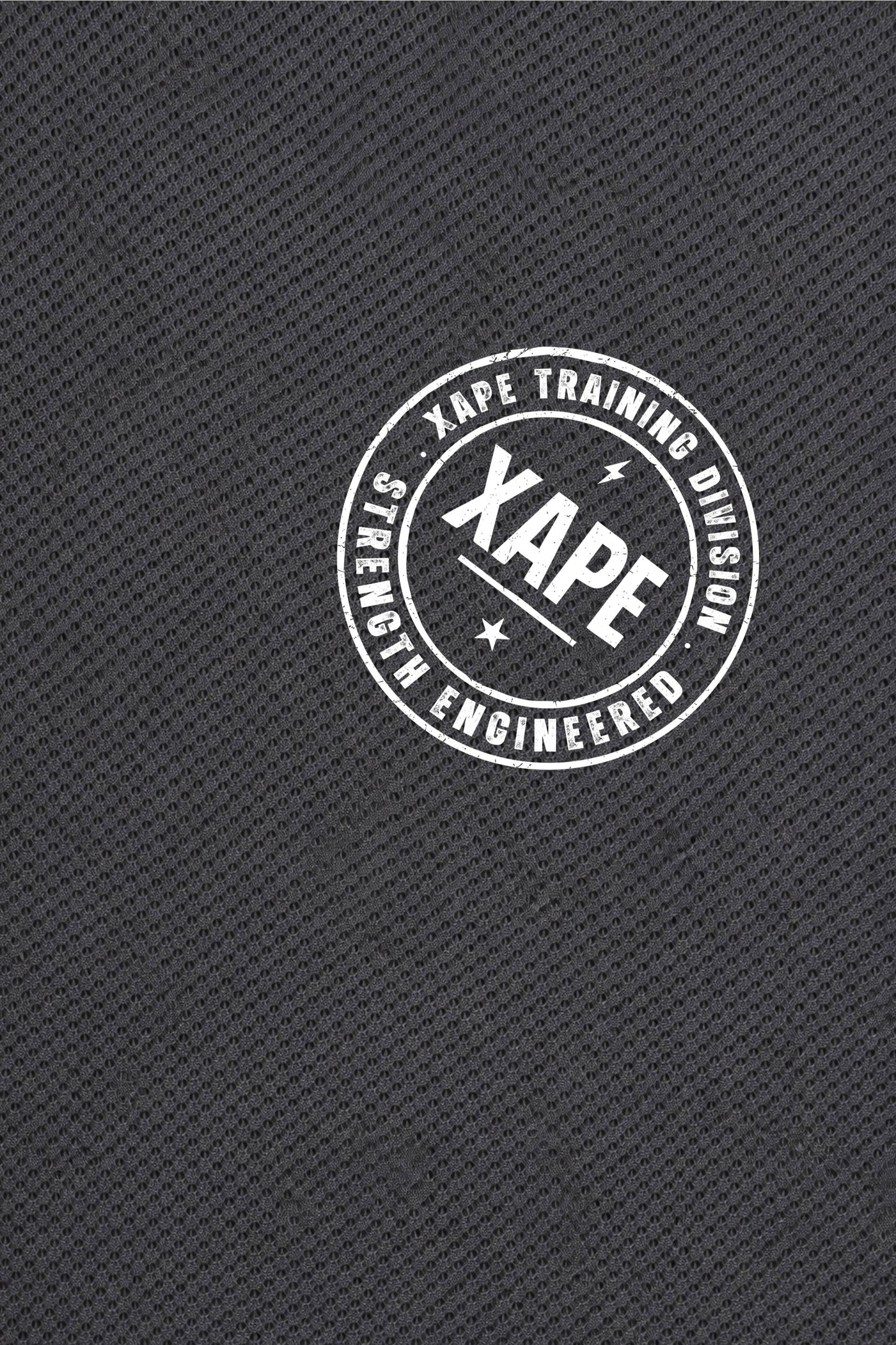 XAPE Classic Badge Logo X Tech Tee - Charcoal
