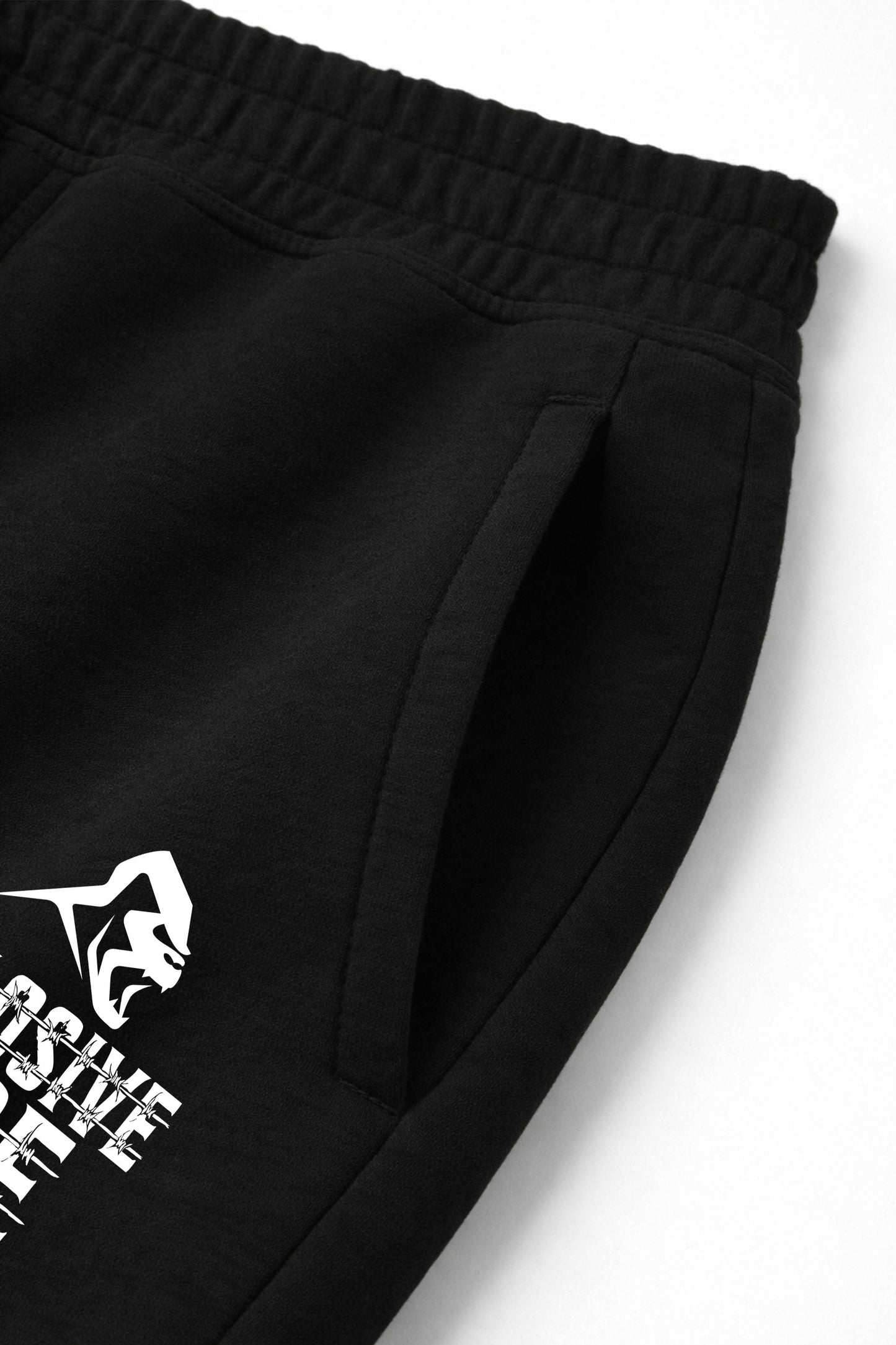 XAPE Classic Barbed Logo Joggers - Black