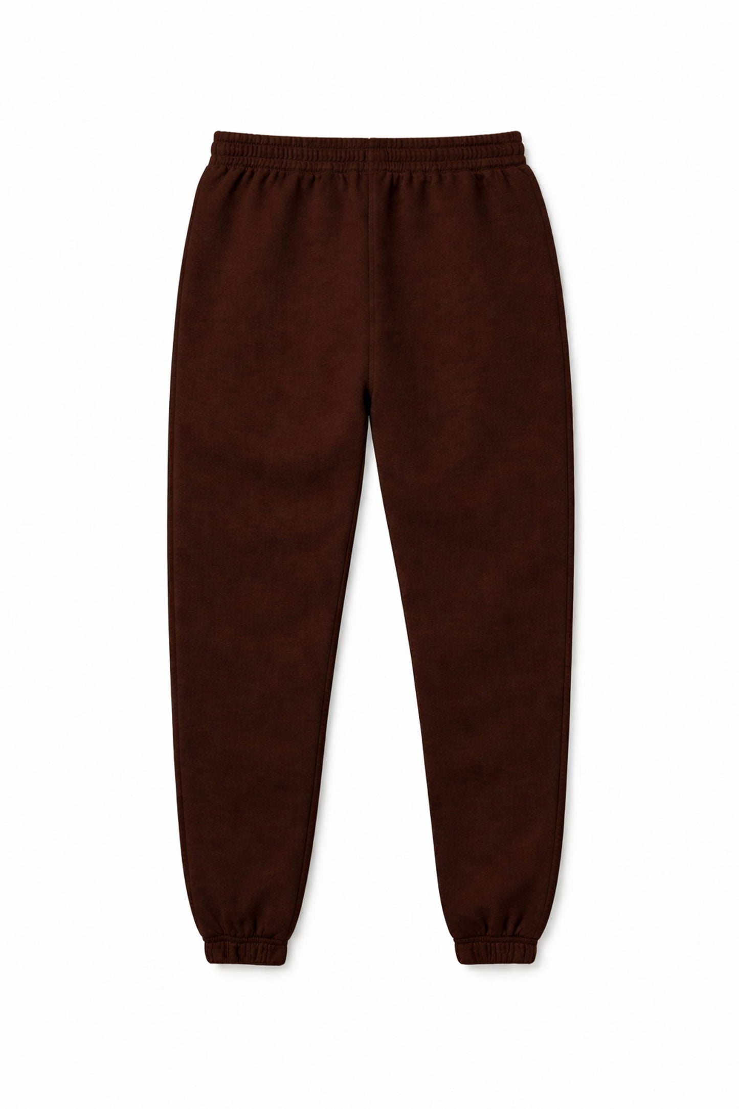 XAPE Classic Brush Script Joggers - Chocolate